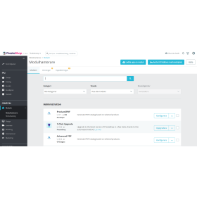 Prestashop  -Product info download  PDF