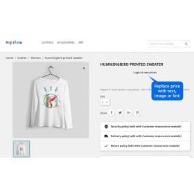 Prestashop Hide Price & Add to Cart - Customer login