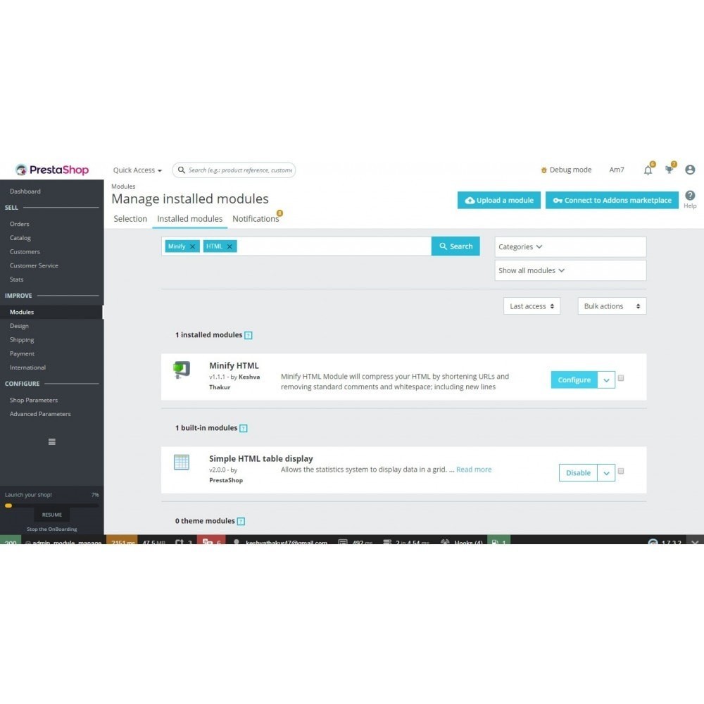 Minify HTML Module PrestaShop Minify HTML Module PrestaShop