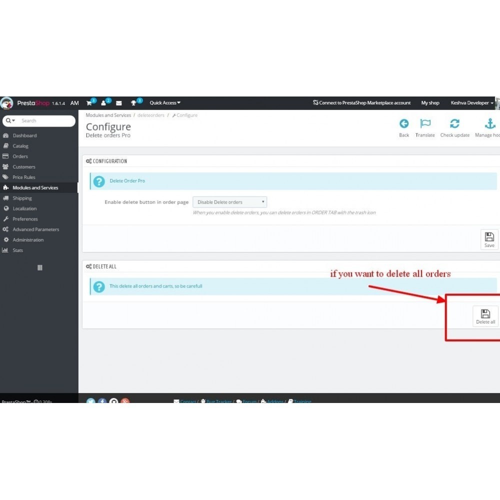 Delete Order Pro Module Prestashop Delete Order Pro Module Prestashop