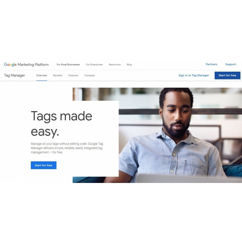 GA4 Google Analytics + Google Tag Manager Module Prestashop GA4 Google Analytics + Google Tag Manager Module Prestashop