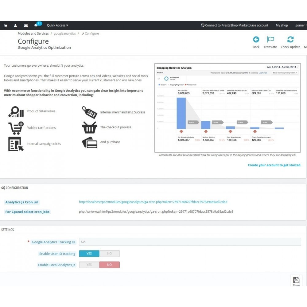 GA4 Google Analytics Optimize Module Prestashop GA4 Google Analytics Optimize Module Prestashop