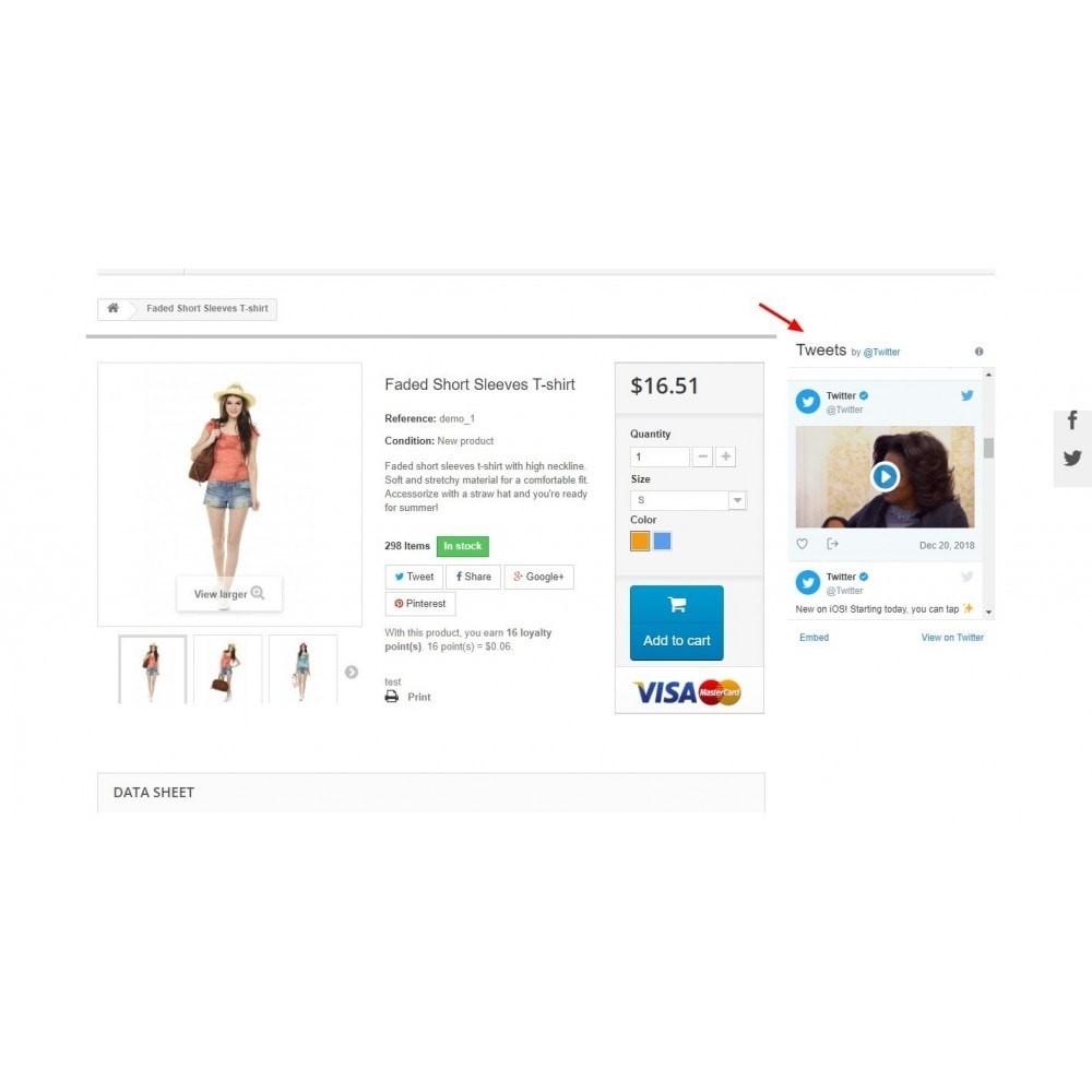 X (Twitter) Feeds Module Prestashop X (Twitter) Feeds Module Prestashop