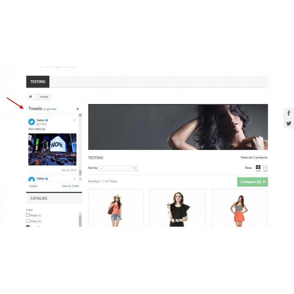 X (Twitter) Feeds Module Prestashop X (Twitter) Feeds Module Prestashop