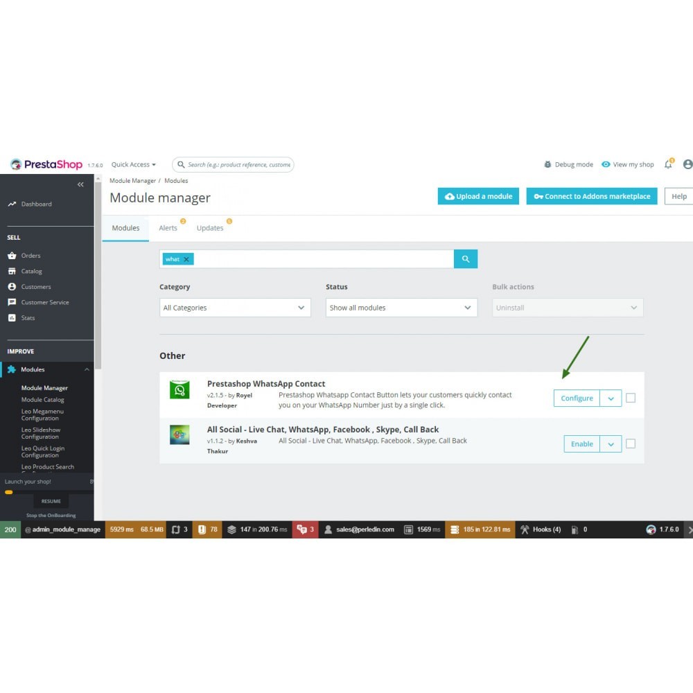 WhatsApp Contact - Live Chat Pro Module PrestaShop WhatsApp Contact - Live Chat Pro Module PrestaShop