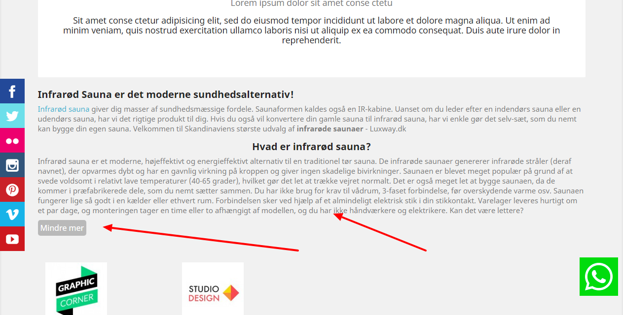 HTML BOX - SEO , Read more and Less HTML BOX - SEO , Read more and Less