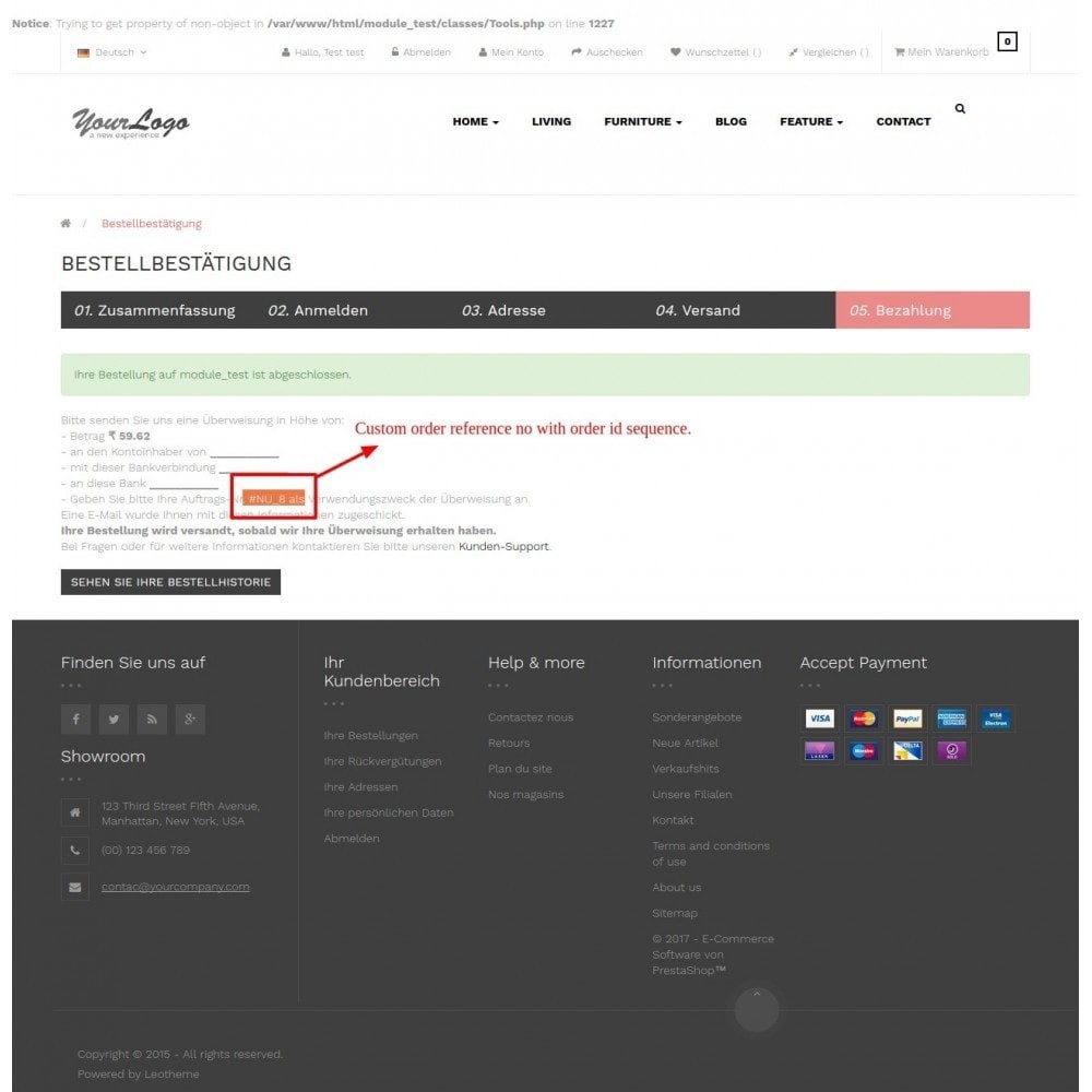 Order Reference Number Custom Order Reference Number Custom