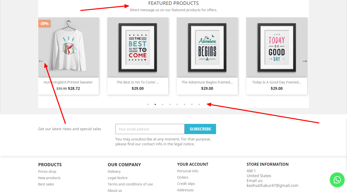 Featured Products - Carousel and Responsive Featured Products - Carousel and Responsive