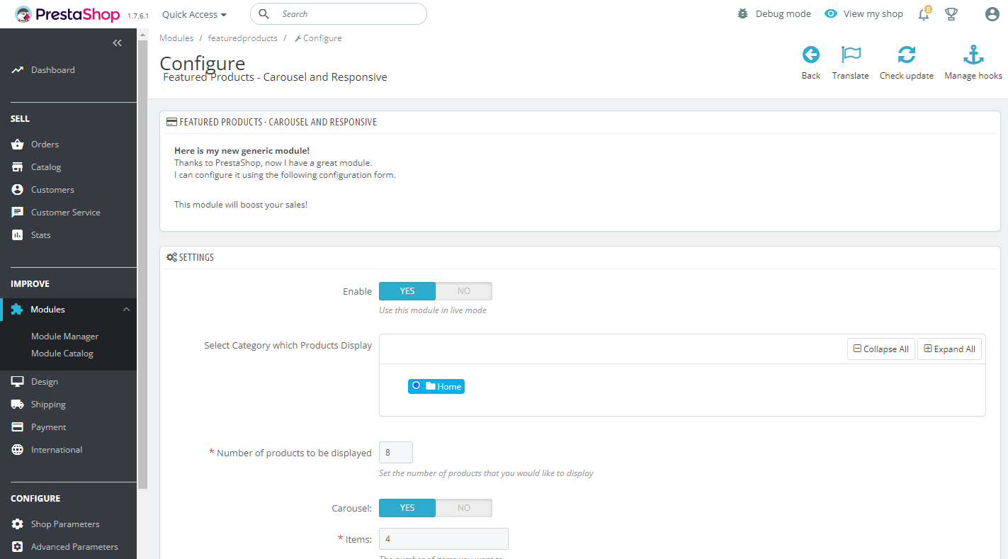 Featured Products - Carousel and Responsive Featured Products - Carousel and Responsive