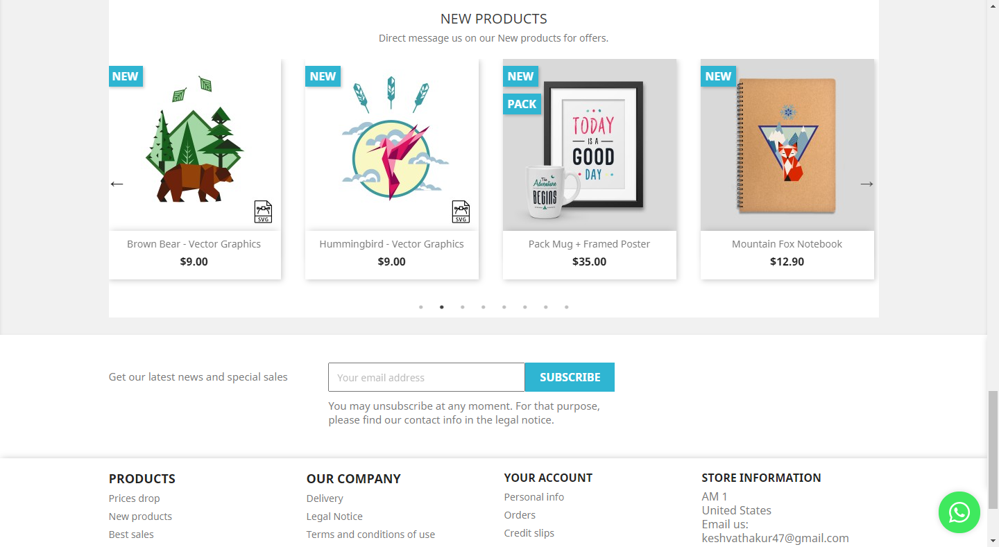 New Products - Carousel and Responsive New Products - Carousel and Responsive
