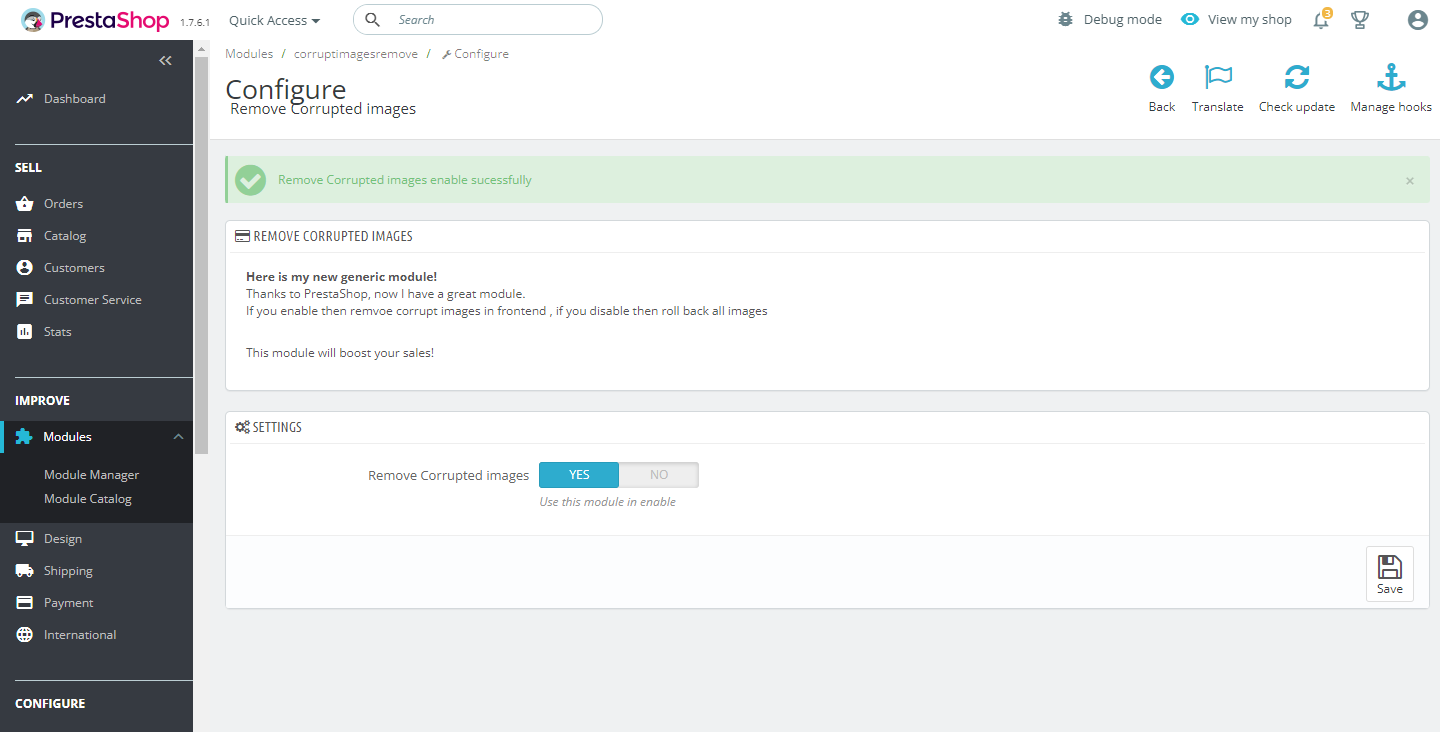 Remove Broken and Corrupted images Prestashop Module Remove Broken and Corrupted images Prestashop Module