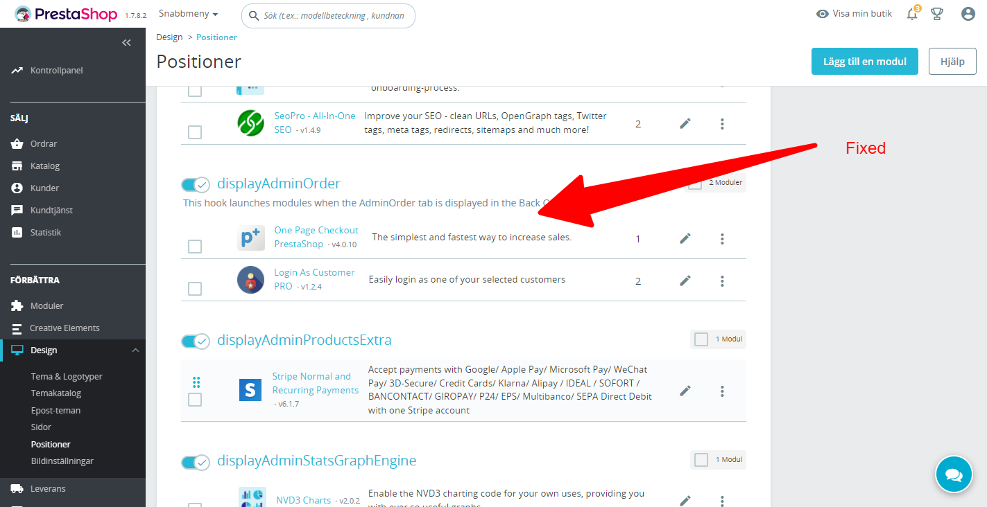 Error 500 Prestashop module position Backoffice - SOLVED Error 500 Prestashop module position Backoffice - SOLVED