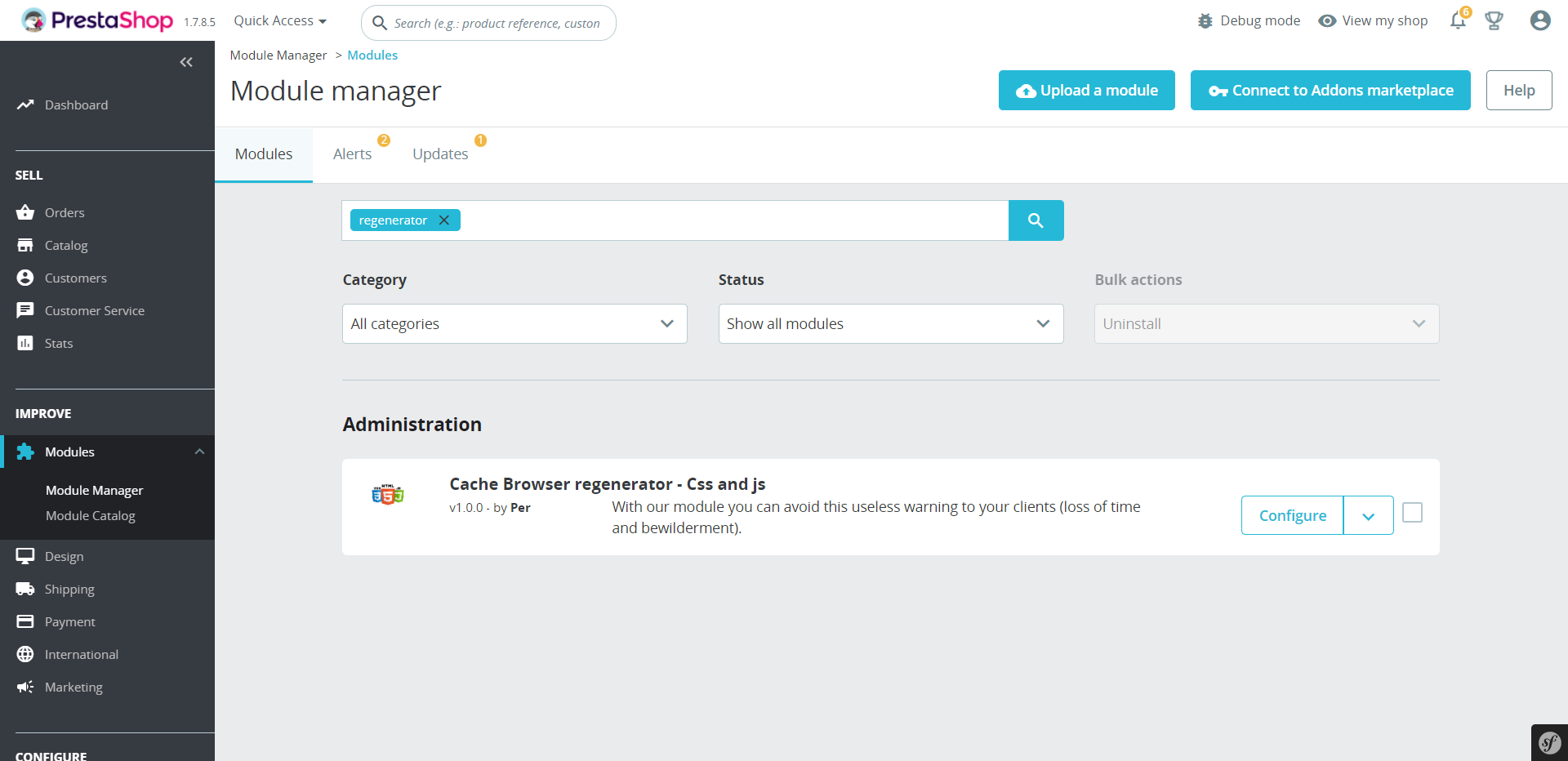 Auto Regenerator CSS and JS version - Cache Prestashop Auto Regenerator CSS and JS version - Cache Prestashop