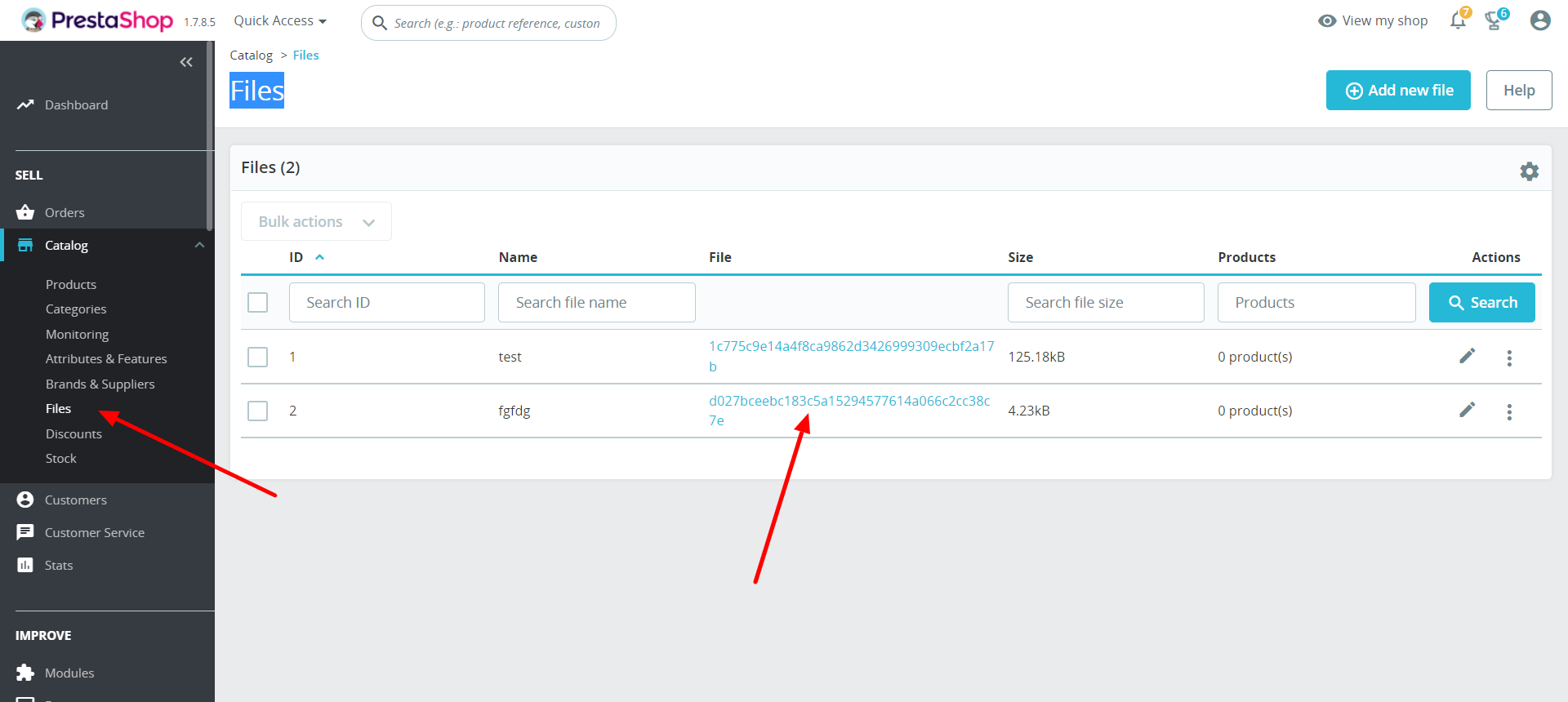Prestashop Attachment Direct Download Link added - Product file Prestashop Attachment Direct Download Link added - Product file