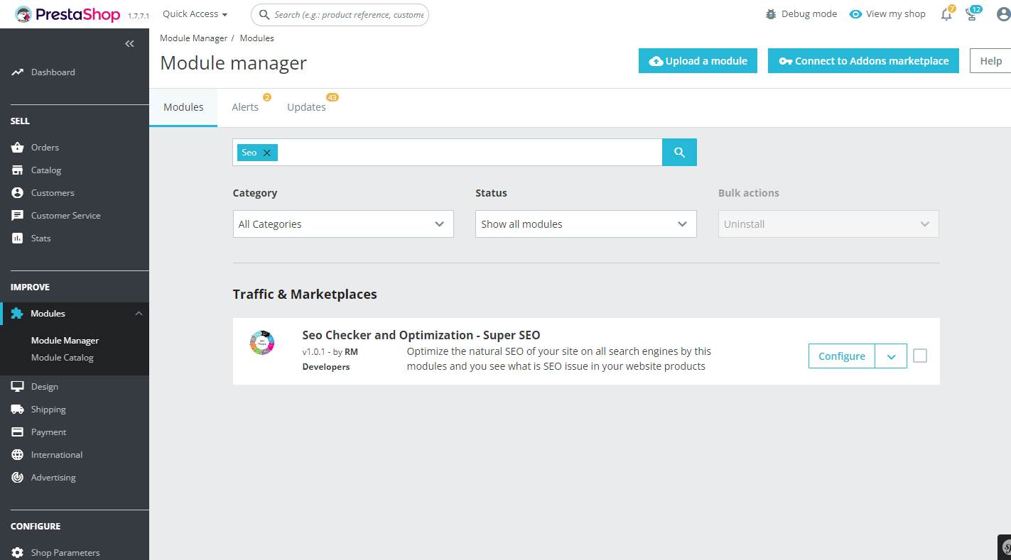 Prestashop SEO Checker and Optimization - Super Prestashop SEO Checker and Optimization - Super