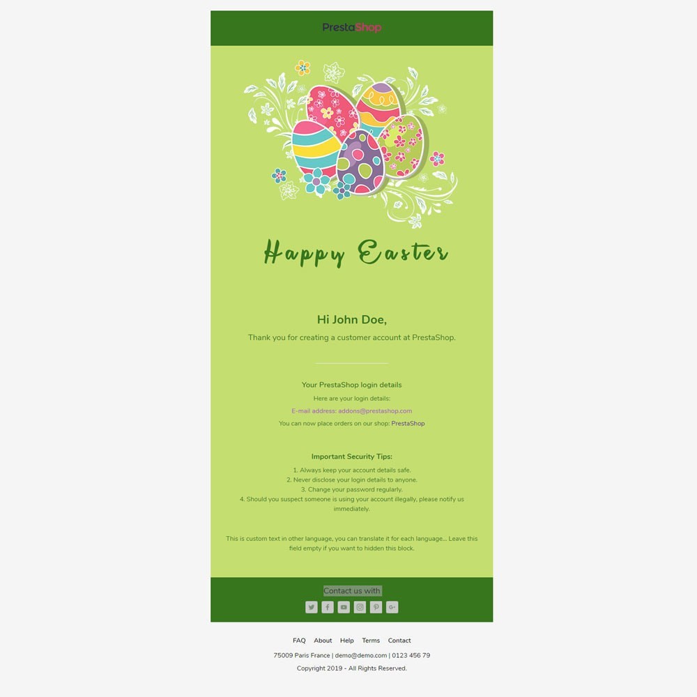 Beautiful - Template emails and for emails of modules Prestashop Beautiful - Template emails and for emails of modules Prestashop