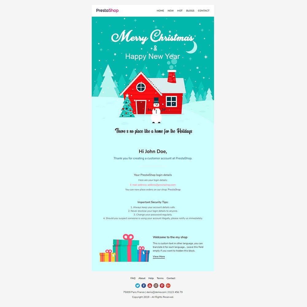 Beautiful - Template emails and for emails of modules Prestashop Beautiful - Template emails and for emails of modules Prestashop