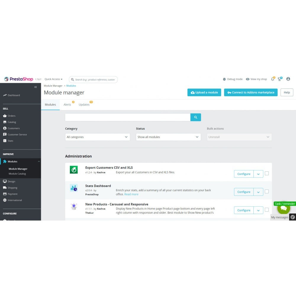 Prestashop Export Customers CSV and XLS - Advance Prestashop Export Customers CSV and XLS - Advance