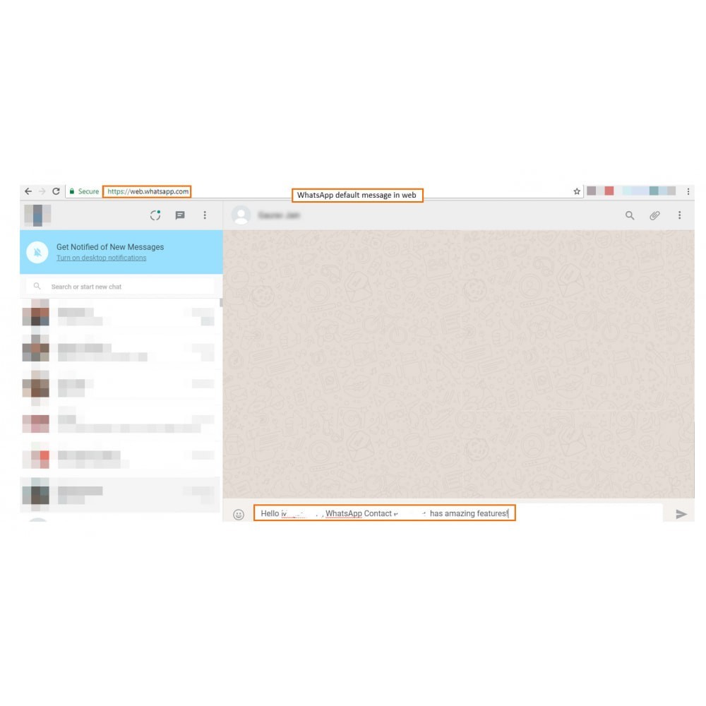 Prestashop WhatsApp Live Chat With Customers & Visitor Prestashop WhatsApp Live Chat With Customers & Visitor